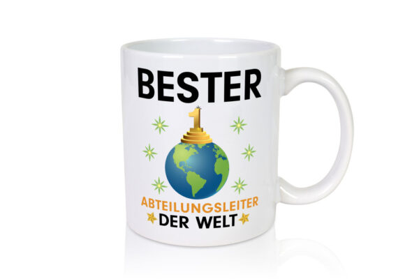 Welt Bester Abteilungsleiter| Führungskraft - Tasse Weiss - Kaffeetasse / Geschenk / Familie