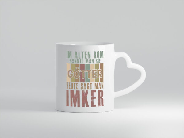 Heute sagt man: Imker | Imkerei - Herzhenkel Tasse - Kaffeetasse / Geschenk / Familie