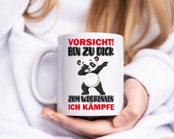 Ich bin ein Kämpfer - Tasse Weiss - Kaffeetasse / Geschenk / Familie