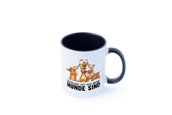 Meine Hunde | Spruchtasse | lustige Hundetasse | Motiv Farbige Tasse - Kaffeetasse / Geschenk / Familie