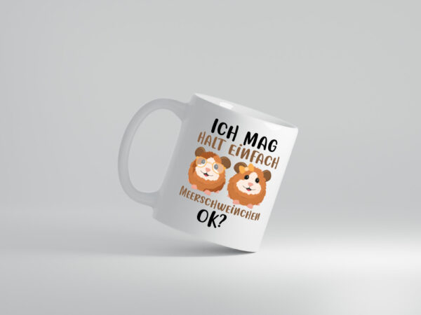 Ich mag Meerschweinchen - Tasse Weiss - Kaffeetasse / Geschenk / Familie