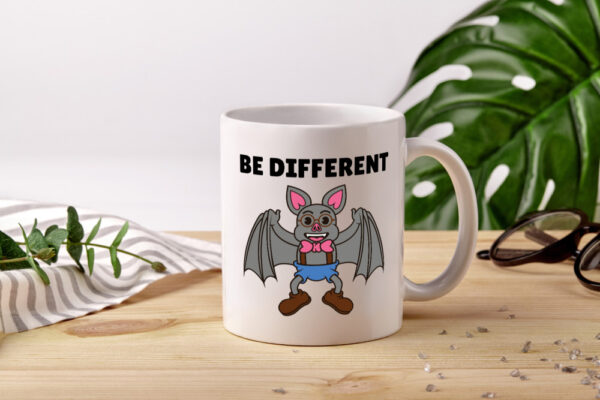 Be Different - Tasse Weiss - Kaffeetasse / Geschenk / Familie