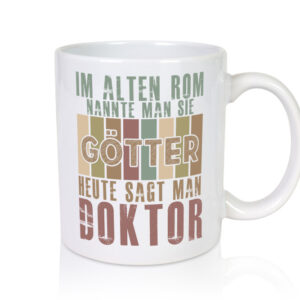 Heute sagt man: Doktor | Doktorand | Doktortitel - Tasse Weiss - Kaffeetasse / Geschenk / Familie
