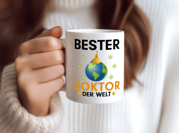 Welt Bester Doktor | | Doktorand | Doktortitel - Tasse Weiss - Kaffeetasse / Geschenk / Familie