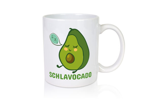 Schlavocado - Tasse Weiss - Kaffeetasse / Geschenk / Familie