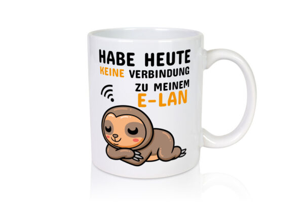 Keine Verbindung - Tasse Weiss - Kaffeetasse / Geschenk / Familie