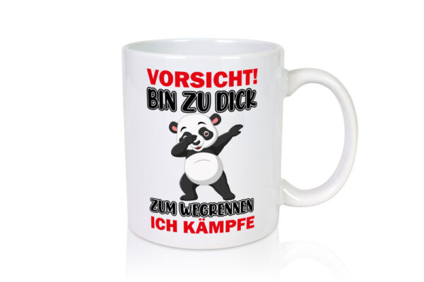 Ich bin ein Kämpfer - Tasse Weiss - Kaffeetasse / Geschenk / Familie