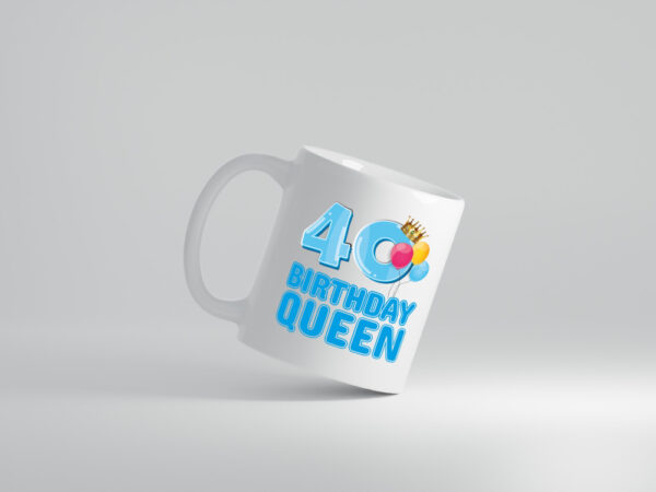 40 Geburtstag - Tasse Weiss - Kaffeetasse / Geschenk / Familie