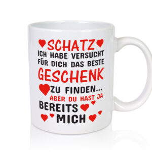 Ehefrau Tasse | Ehemann Humor | Beziehung Spruch | Ehe - Tasse Weiss - Kaffeetasse / Geschenk / Familie