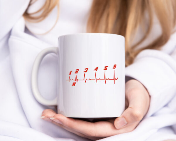 Motorrad | Biker | Gänge | Motorsport | Bikerclub - Tasse Weiss - Kaffeetasse / Geschenk / Familie