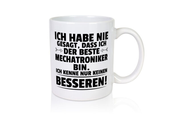 Der Beste Mechatroniker | KFZ - Tasse Weiss - Kaffeetasse / Geschenk / Familie