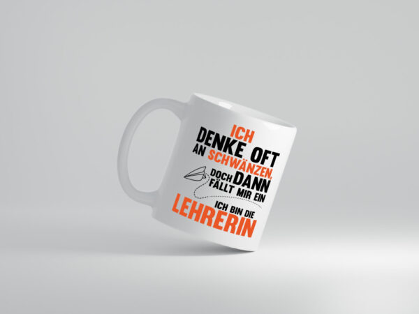 Schule Schwänzen | Lehrerin | witziger Spruch | Klasse - Tasse Weiss - Kaffeetasse / Geschenk / Familie