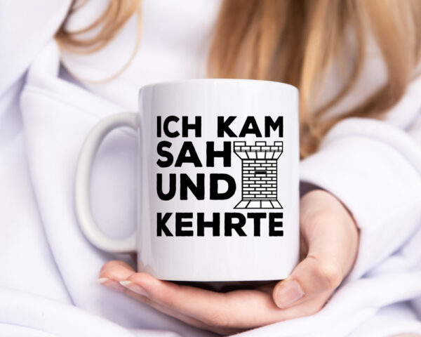 Schornsteinfeger | lustiger Spruch | Kaminkehrer Tasse - Tasse Weiss - Kaffeetasse / Geschenk / Familie