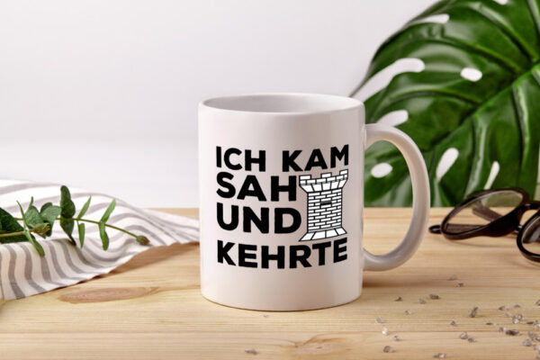 Schornsteinfeger | lustiger Spruch | Kaminkehrer Tasse - Tasse Weiss - Kaffeetasse / Geschenk / Familie