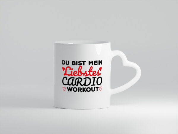Romantischer Spruch | Liebe Tasse | Pärchen Humor - Herzhenkel Tasse - Kaffeetasse / Geschenk / Familie