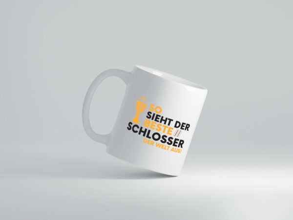 Der Weltbeste Schlosser | Beruf Schlosserei - Tasse Weiss - Kaffeetasse / Geschenk / Familie