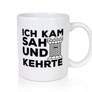 Schornsteinfeger | lustiger Spruch | Kaminkehrer Tasse - Tasse Weiss - Kaffeetasse / Geschenk / Familie