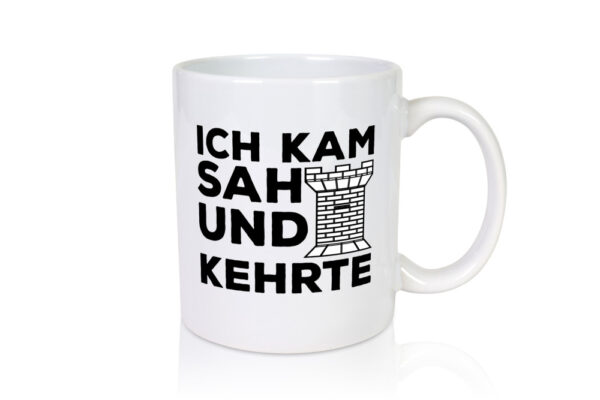 Schornsteinfeger | lustiger Spruch | Kaminkehrer Tasse - Tasse Weiss - Kaffeetasse / Geschenk / Familie