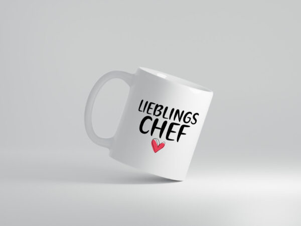 Lieblingschef | Arbeit | Du bist der beste Chef - Tasse Weiss - Kaffeetasse / Geschenk / Familie