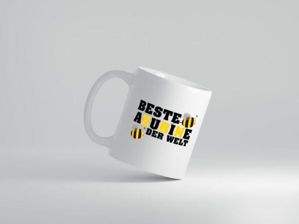 Azubine | Ausbildung Tasse | Auszubildende | Biene - Tasse Weiss - Kaffeetasse / Geschenk / Familie