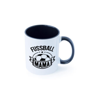 Fussball Mama | Fussball | Fussball Spielerin Farbige Tasse - Kaffeetasse / Geschenk / Familie