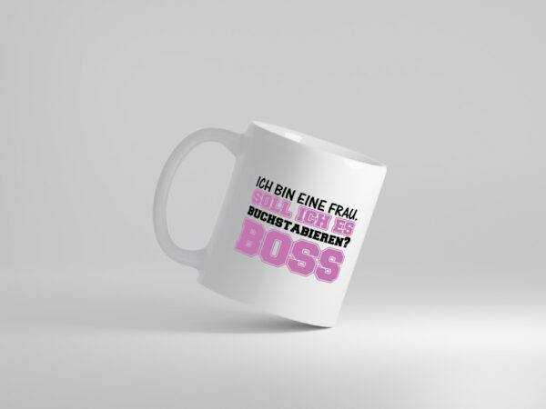 Ich bin der Boss - Tasse Weiss - Kaffeetasse / Geschenk / Familie