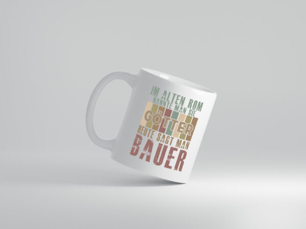 Heute sagt man: Bauer | Bauernhof | Landwirtschaft - Tasse Weiss - Kaffeetasse / Geschenk / Familie