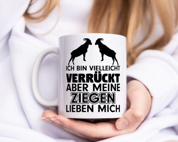 Meine Ziegen | Hirte Tasse | Bauernhof | Hirtin | Bauer - Tasse Weiss - Kaffeetasse / Geschenk / Familie