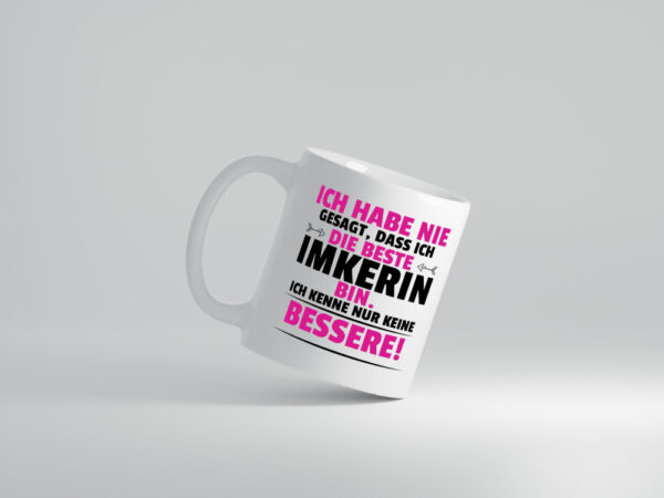 Die Beste Imkerin | Imkerei - Tasse Weiss - Kaffeetasse / Geschenk / Familie