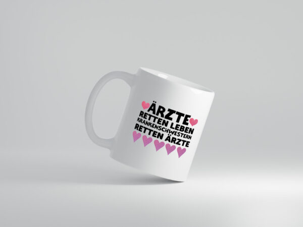 Krankenschwester Tasse | Beruf | Krankenhaus Humor - Tasse Weiss - Kaffeetasse / Geschenk / Familie