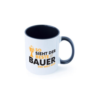 Der Weltbeste Bauer | Bauernhof | Landwirtschaft Farbige Tasse - Kaffeetasse / Geschenk / Familie