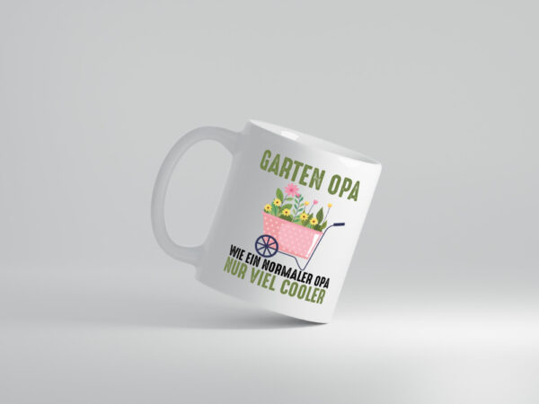 Wie ein normaler nur viel Cooler | Opa | Großvater | Garten - Tasse Weiss - Kaffeetasse / Geschenk / Familie