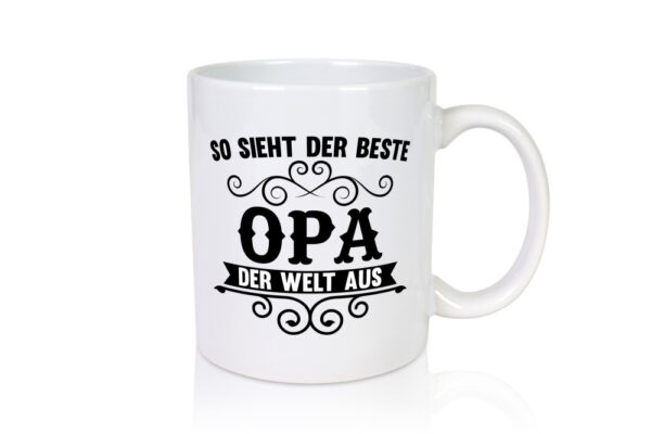 Der Beste Opa | Großvater | Enkel | Beste Opa - Tasse Weiss - Kaffeetasse / Geschenk / Familie