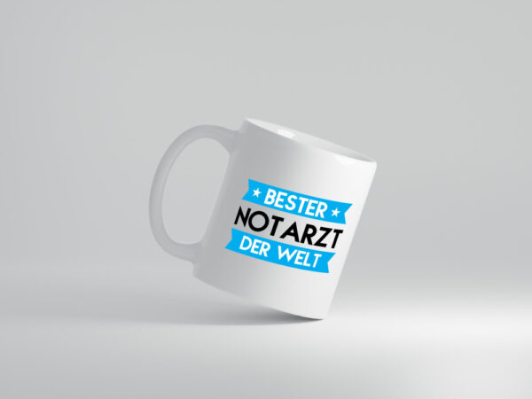 Bester Notarzt | Arzt - Tasse Weiss - Kaffeetasse / Geschenk / Familie