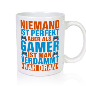 Gamer | Computerspiele | Nerd | Freunde | Zocker | PC - Tasse Weiss - Kaffeetasse / Geschenk / Familie