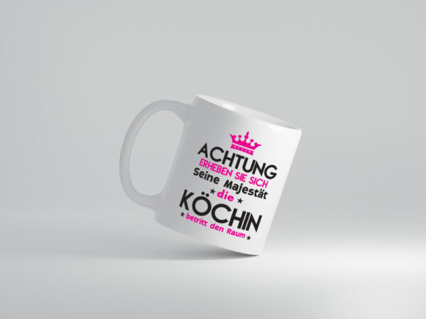 Seine Majestät Köchin | Chefköchin | Chefkoch - Tasse Weiss - Kaffeetasse / Geschenk / Familie