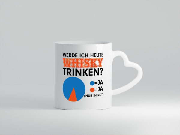 Whisky Tasse | Whisky Trinker | Männer Spruch | Humor - Herzhenkel Tasse - Kaffeetasse / Geschenk / Familie