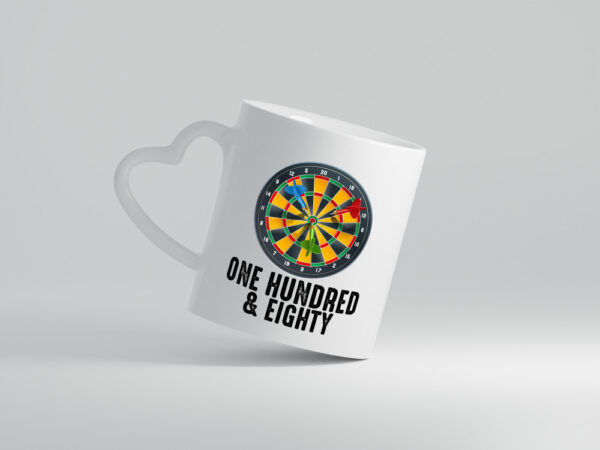 Dart | Dart Spieler | Dart Pfeil - Herzhenkel Tasse - Kaffeetasse / Geschenk / Familie