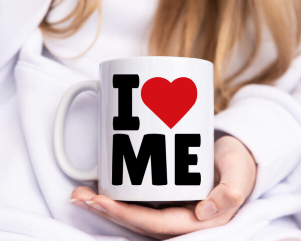 I love me - Tasse Weiss - Kaffeetasse / Geschenk / Familie