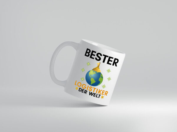 Welt Bester Logistiker | Beruf Logistik - Tasse Weiss - Kaffeetasse / Geschenk / Familie