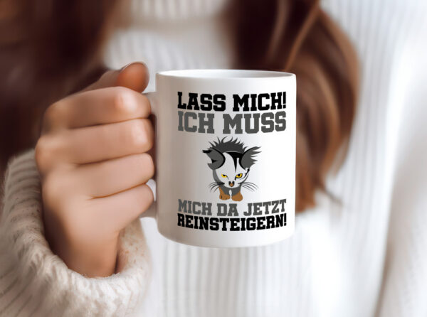 Lass mich in Ruhe. - Tasse Weiss - Kaffeetasse / Geschenk / Familie