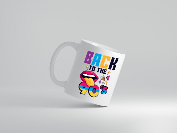 Back to the 90er | 90er Jahre | 90 Jahrgang - Tasse Weiss - Kaffeetasse / Geschenk / Familie
