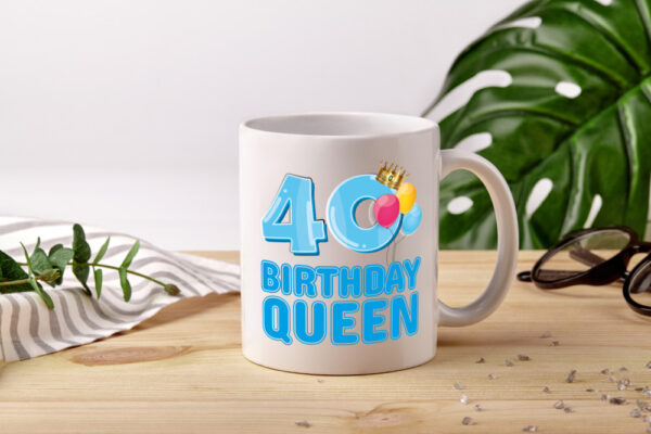 40 Geburtstag - Tasse Weiss - Kaffeetasse / Geschenk / Familie