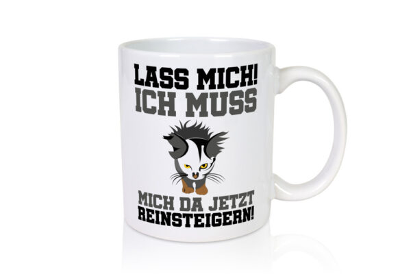 Lass mich in Ruhe. - Tasse Weiss - Kaffeetasse / Geschenk / Familie