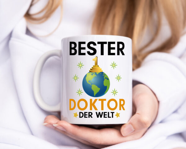 Welt Bester Doktor | | Doktorand | Doktortitel - Tasse Weiss - Kaffeetasse / Geschenk / Familie