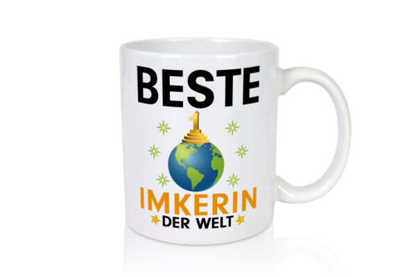 Welt Beste Imkerin | Imkerei - Tasse Weiss - Kaffeetasse / Geschenk / Familie