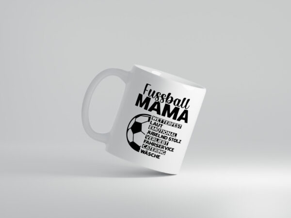 Fußball Mama | Fußball | Muttertag - Tasse Weiss - Kaffeetasse / Geschenk / Familie