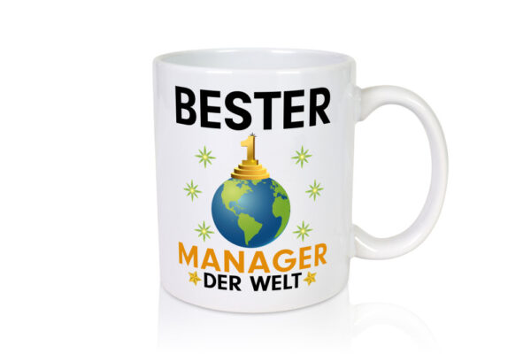 Welt Bester Manager | Management - Tasse Weiss - Kaffeetasse / Geschenk / Familie