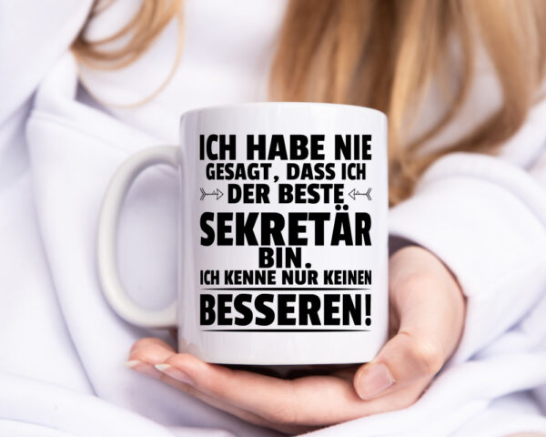 Der Beste Sekretär | Büro - Tasse Weiss - Kaffeetasse / Geschenk / Familie