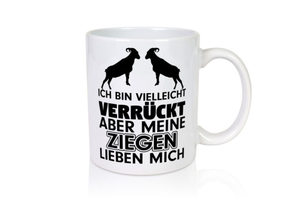 Meine Ziegen | Hirte Tasse | Bauernhof | Hirtin | Bauer - Tasse Weiss - Kaffeetasse / Geschenk / Familie